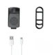 Электрический звонок для велосипеда с USB зарядкой и сигнализацией Черный - изображение 5