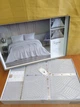 Изысканное турецкое жаккардовое покрывало с наволочками Moda Box SERENA 240x260 Gri - изображение 2