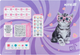 Упаковка підкладок настільних Kite Studio Pets 42.5х29 см х 10 шт (SP25-207) - зображення 2