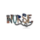 Значок (пин) BROCHE брошь бижутерия Медицина Nurse (Медсестра) разноцветный BRGV114531 - изображение 1