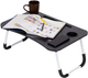 Stolik pod laptopa ModernHome by Multistore 60 x 40 cm czarny (PJJLT0001-02) - obraz 4