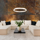 Підвісний світильник Light Prestige Midway LP-033/1P S GD Cristal Triangle - зображення 6