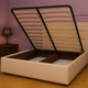 Двуспальная кровать Smart Onda 160х200 см с подъемным механизмом Lili 06 Бежевая (334100101-06) - изображение 7