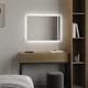 Зеркало с сенсором и LED-подсветкой Барселона 700x500, Cенсорное управление - изображение 4