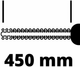 Кущоріз телескопічний акумуляторний Einhell GC-HH 18/45 Li T - Solo PX, 18В 450м, 3.5кг(без АКБ та ЗП) - изображение 12