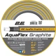 Шланг садовий 2Е AquaFlex Graphite 3/4" 10м 4 шари 20бар -10+50°C - изображение 1