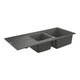 Кухонная мойка Grohe K400 1160 х 500 мм Granite Grey (31643AT0) - изображение 1