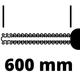 Кущоріз акумуляторний Einhell GE-CH 18/60 Li - Solo 18В PXC 60см крок 22мм 2.9кг (без АКБ і ЗП) - зображення 12