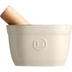 Ступка керамическая с пестиком Emile Henry Kitchen Tools 950 мл бежевый 020257 (08701298) - изображение 2