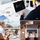 Переходник адаптер 4в1 кардридер 8Pin JH-0512 для IPhone/IPad Lightning на TF/SD/Type-C/USB3.0 White - изображение 4