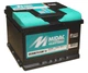 Аккумулятор 6СТ-62A MIDAC HERMETICUM, 12V, 62Ah (-/+) низкий евро, Мидак Герметикум, 12В, 62Ач, EN570А - изображение 1