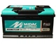 Аккумулятор 6СТ-100A MIDAC HERMETICUM, 12V, 100Ah, (-/+) короткий евро, Мидак Герметикум, 12В, 100Ач, EN800А - изображение 2