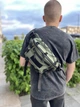 Универсальная сумка через плечо с карабином, поясная сумка МК - изображение 3