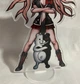 Фигурка акриловая Джунко Эношима с Монокума из Danganronpa 15 см - изображение 4
