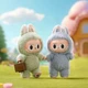Игрушка-сюрприз Labubu плюшевый брелок Tasty Macarons V1 Лабубу Случайный цвет - изображение 4