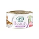 Влажный корм для котов OptiMeal Beauty Harmony с полосатым тунцом и водорослями в желе 70 г B2782101 - изображение 1