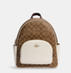 Жіночій рюкзак COACH Court Backpack In Signature Canvas. (374) - зображення 1