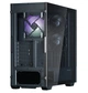 Корпус Zalman Z10 DS, Black, Mid Tower, без БП, для ATX / Micro ATX / Mini ITX, 1xType-C / 2xUSB 3.0, макс. CPU - 173 мм / VGA - 395 мм, 1x120 мм ARGB / 2x120 мм, 15.6' LCD екран (1920x1080), бічна панель із загартованого скла - изображение 4