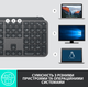 Клавіатура MX Master Keys for Business, US, Graphite (920-010251) Logitech (2000003369713) - зображення 10