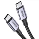 Кабель Ugreen USB Type-C - USB Type-C 5 А 100W 70429 (Сріблястий, 2м) - изображение 1