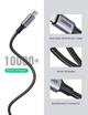 Кабель Ugreen USB Type-C - USB Type-C 5 А 100W 70429 (Сріблястий, 2м) - изображение 8