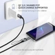 Перехідник-адаптер USB Type-C до microUSB Ugreen US282 (Сірий) - изображение 4