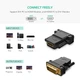 Перехідник HDMI DVI D 24+1 Ugreen 20124 (Чорний) - изображение 3