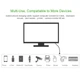 USB кабель подовжувач Ugreen USB 2.0 US103 (AM/AF штекер - гніздо, Чорний, 3м) - зображення 6