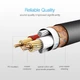 Мікрофонний кабель Ugreen AV130 XLR Male to Female Microphone Cable (Чорний, 2м) - изображение 9