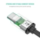 Кабель USB Type-C to Type-C Ugreen US286 з підтримкою PD QC 3.0 (Чорний, 0.5м) - изображение 7
