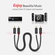 Межкомпонентный аудіо кабель Ugreen AV104 2RCA to 2RCA Audio Cable 30747 (Чорний, 1м) - изображение 5