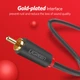 Межкомпонентный аудіо кабель Ugreen AV104 2RCA to 2RCA Audio Cable 30747 (Чорний, 1м) - изображение 7