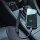Кабель Lightning Baseus Fish eye Spring Data USB-Lightning CALSR-01 (Чорний, 1м) - изображение 6