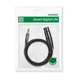 Мікрофонний кабель Ugreen AV182 XLR Male to Mini Jack AUX Microphone Cable (Чорний, 2м) - изображение 10