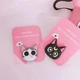 Попсокет PopSocket 3D ZucZug тримач для телефону (Серія коти, Білий кіт з чорним вухом) - изображение 5