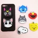 Попсокет PopSocket 3D ZucZug тримач для телефону (Серія коти, Білий кіт з чорним вухом) - изображение 6