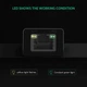 Зовнішня мережна карта Ugreen US236 USB Type-C to 10/100/1000Mbps Ethernet ‎50307 (Сірий) - зображення 7