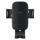 Автотримач для телефону Baseus Metal Age II Gravity Car Mount (Round Air Outlet Version) SUJS030001 (Чорний) - изображение 2