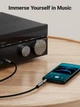 Перехідник 3.5 на 6.35 (6.5) мм UGreen AV168 HIFI Audio 60711 (Чорний) - зображення 7