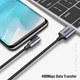 Кабель Ugreen USB 2.0 to Angled USB Type-C 3A US284 50940 (Чорний, 0,5 м) - зображення 4