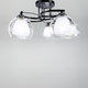 Люстра потолочная Light House LNF-17523/5С BK черная с двойным плафоном - изображение 1
