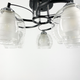 Люстра потолочная Light House LNF-17523/5С BK черная с двойным плафоном - изображение 4