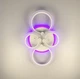 Светодиодная люстра Senta на 4 кольца с RGB 60х38 см | Line F | Арт. A2374/2+2 RGB WT - изображение 4