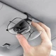 Автотримач для окулярів Baseus Platinum Eyewear Clip ACYJN-B01 на сонцезахисний козирок (Чорний) - зображення 5