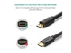 HDMI кабель UGreen 30148 Micro HDMI to HDMI з підтримкою 4K/3D (Чорний, 1м) - зображення 4