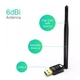 Адаптер бездротової Wi-Fi USB Wifi Edup 802.11n 150Mbps з зовнішньою поворотною антеною (Чорний) - изображение 7