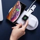 Бездротова зарядка Baseus Wireless Smart Charger 3 в 1 WX3IN1-01 (Чорна) - изображение 6