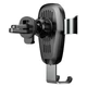 Автотримач для телефону з бездротовою зарядкою Baseus Metal Gravity Car Mount WXYL-B0A (Чорний) - зображення 4