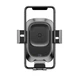 Автотримач для телефону з бездротовою зарядкою Baseus Smart Vehicle Bracket Sucker style WXZN-B01 (Чорний) - зображення 3