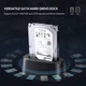 Універсальна док-станція Ugreen CM197 для SATA 2.5 "/3.5" SSD/ HDD до 12 ТБ - зображення 4